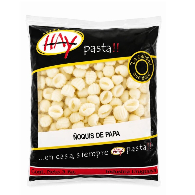 ÑOQUIS 3KG HAY PASTA! ÑOQUIS 3KG HAY PASTA!