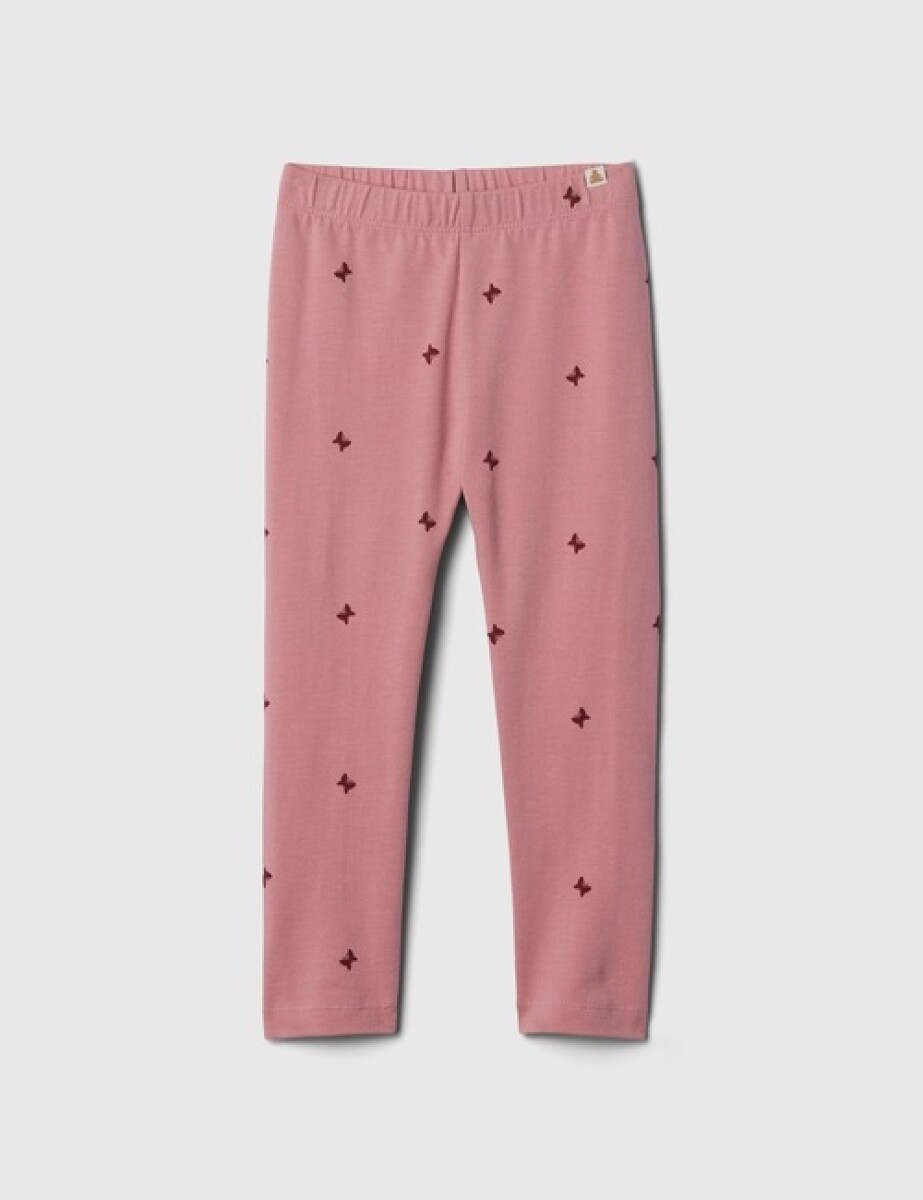 Calza Estampada Toddler Niña - Elle Pink 