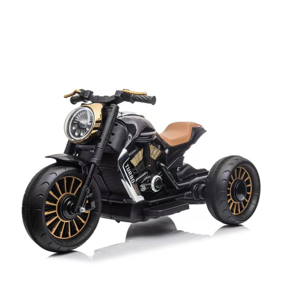 Moto a Bateria Bebesit Trueno 12V con Luces y Sonido - Negro 