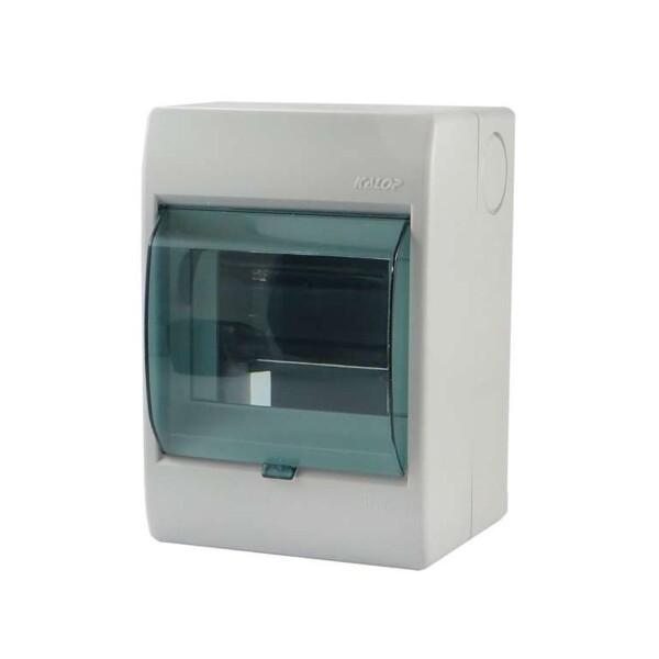 TABLERO EXT 4 MODULOS PUERTA TRASNPARENTE KALOP Tablero Ext 4 Modulos Puerta Trasnparente Kalop