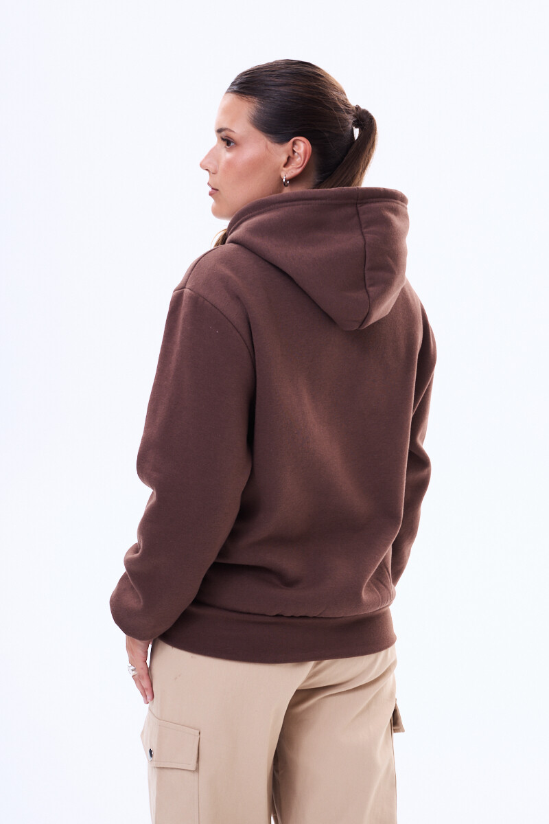 Buzo felpa Tumbes Marrón