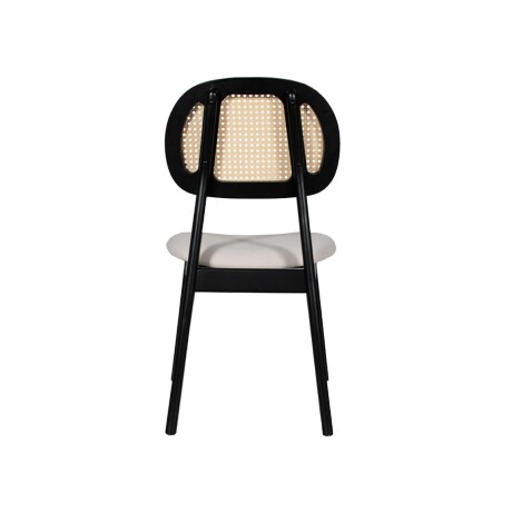 SILLA DE COMEDOR MADERA NEGRO DARRION