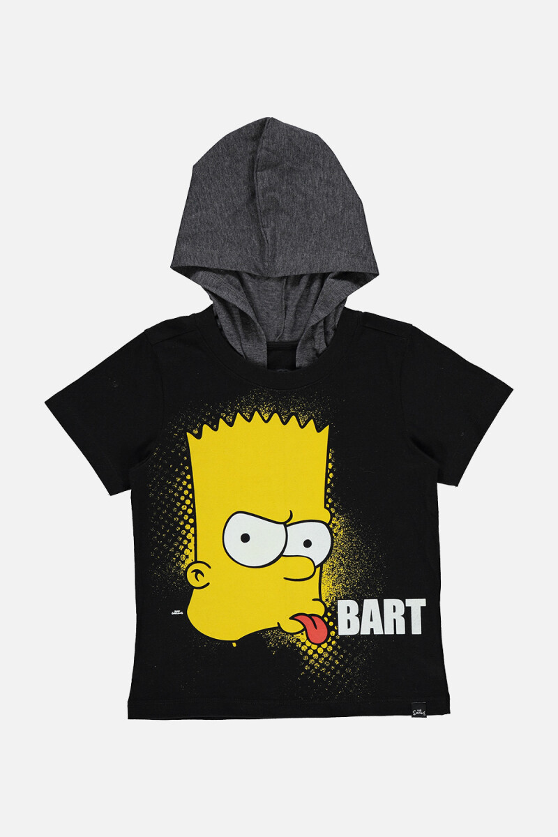 T-shirt de niño Bart NEGRO