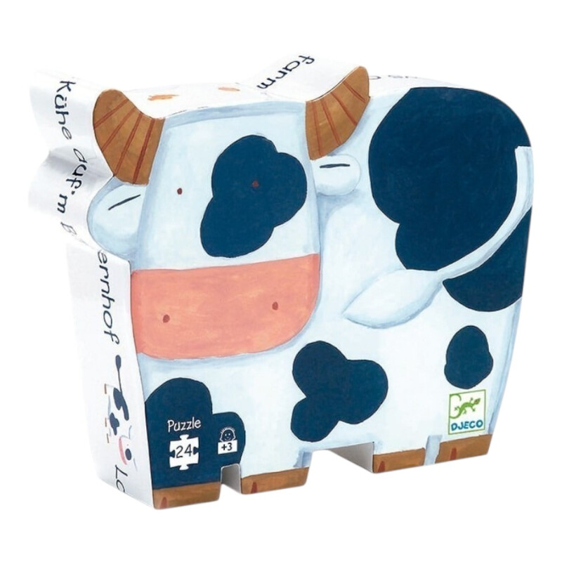 Puzzle Silueta Vaca Djeco Puzzle Silueta Vaca Djeco