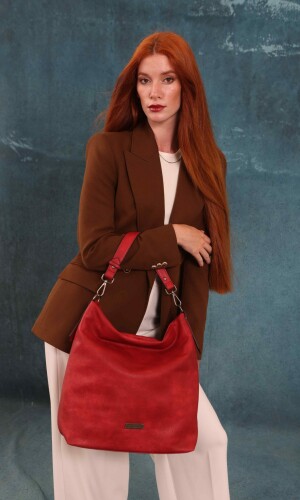 CARTERA PEONIA frambuesa