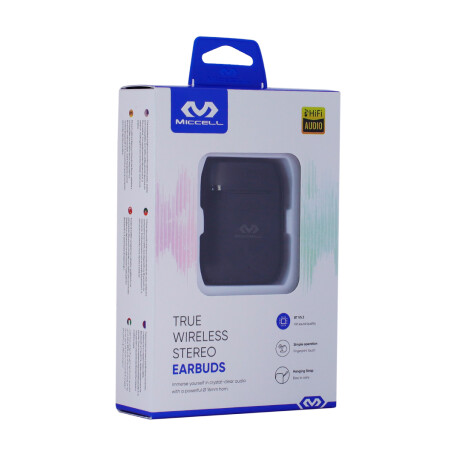 Auriculares Tws Miccel VQ-BH10 Bluetooth NEGRO