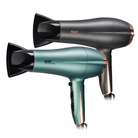 Secador de pelo 2200W eléctrico con boquilla de peinado - RAF - R409B Secador de pelo 2200W eléctrico con boquilla de peinado - RAF - R409B