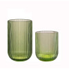 Vaso de Vidrio Line Altos Set 6 Unidades Verde