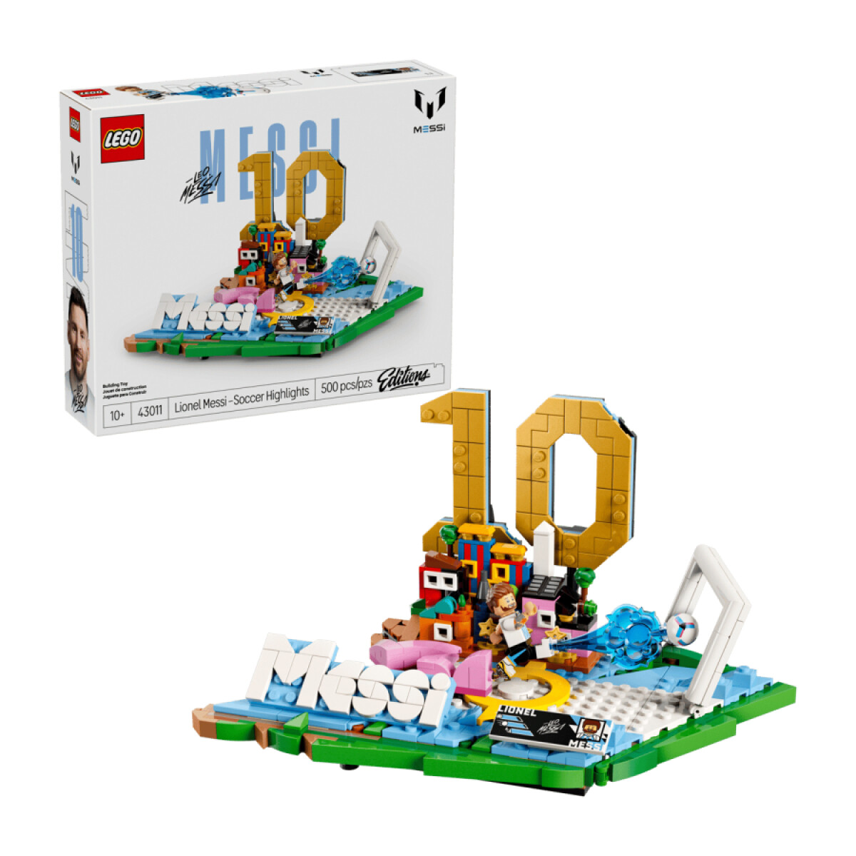 Lego Lionel Messi - Soccer Highlights 