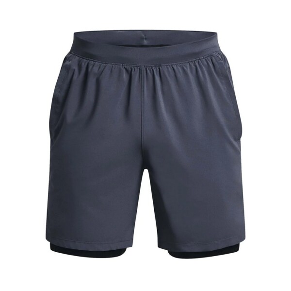 Short Under Armour Launch 2in1 Gris