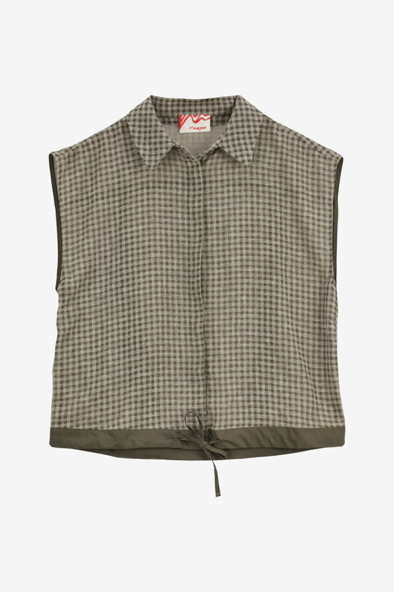 CAMISA VICHY Verde