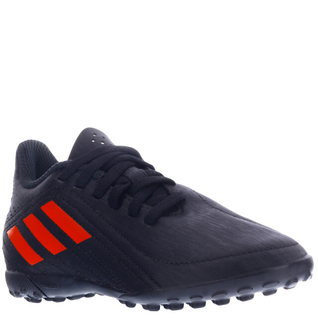 Championes de Niños Adidas Futbol 5 TF Kids Negro - Rojo