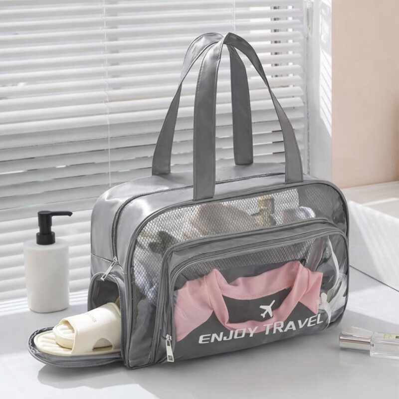 Bolso Organizador de Viaje Impermeable Multifunción Gris