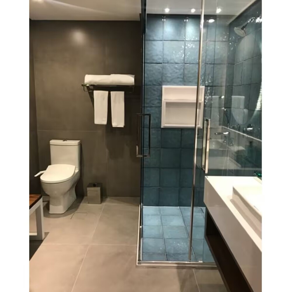 Porcelanato Copan Cement 92x92 cm mate y rectificado Porcelanato Copan Cement 92x92 Cm Mate Y Rectificado