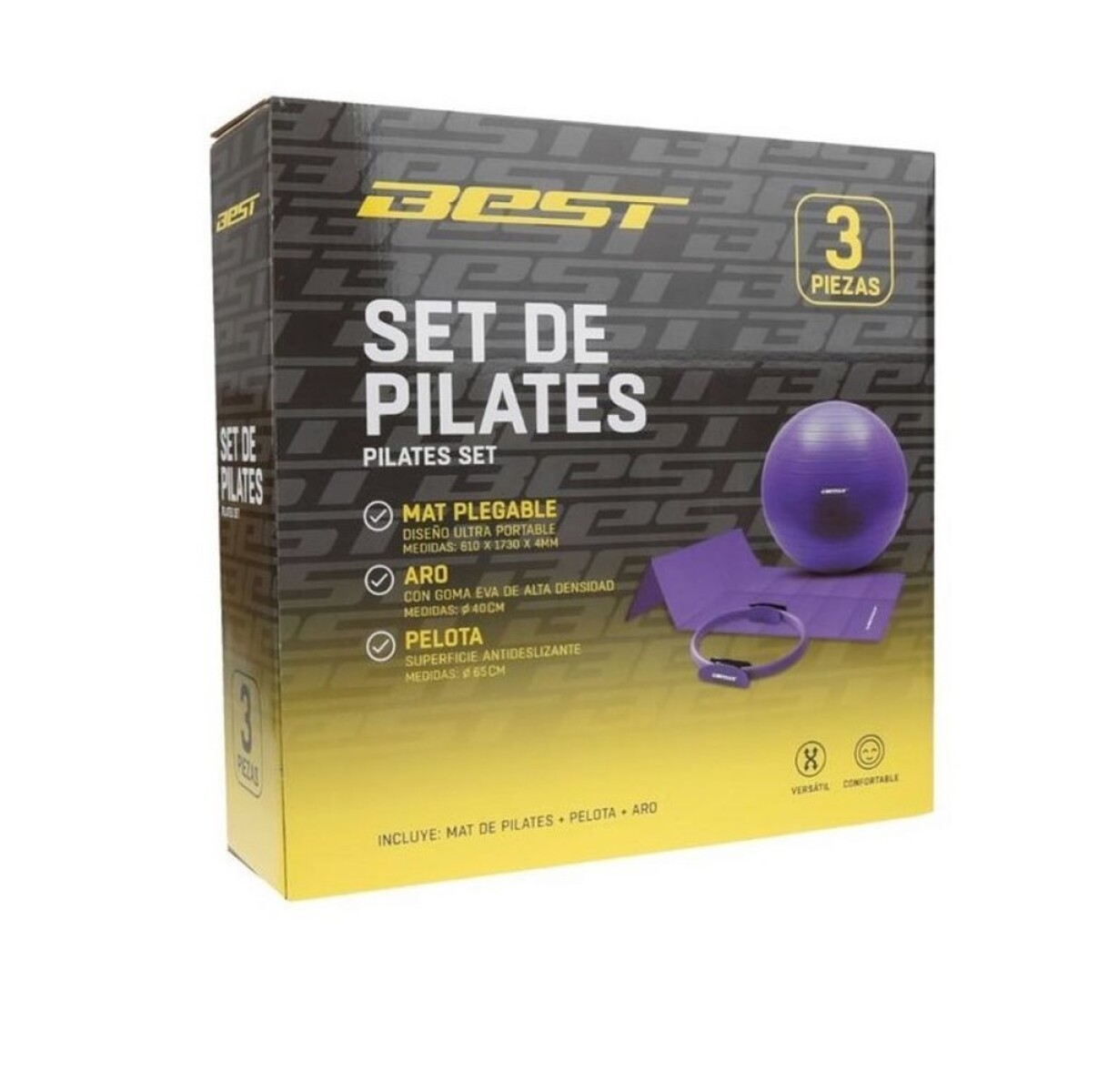 Set x3 de Pilates 