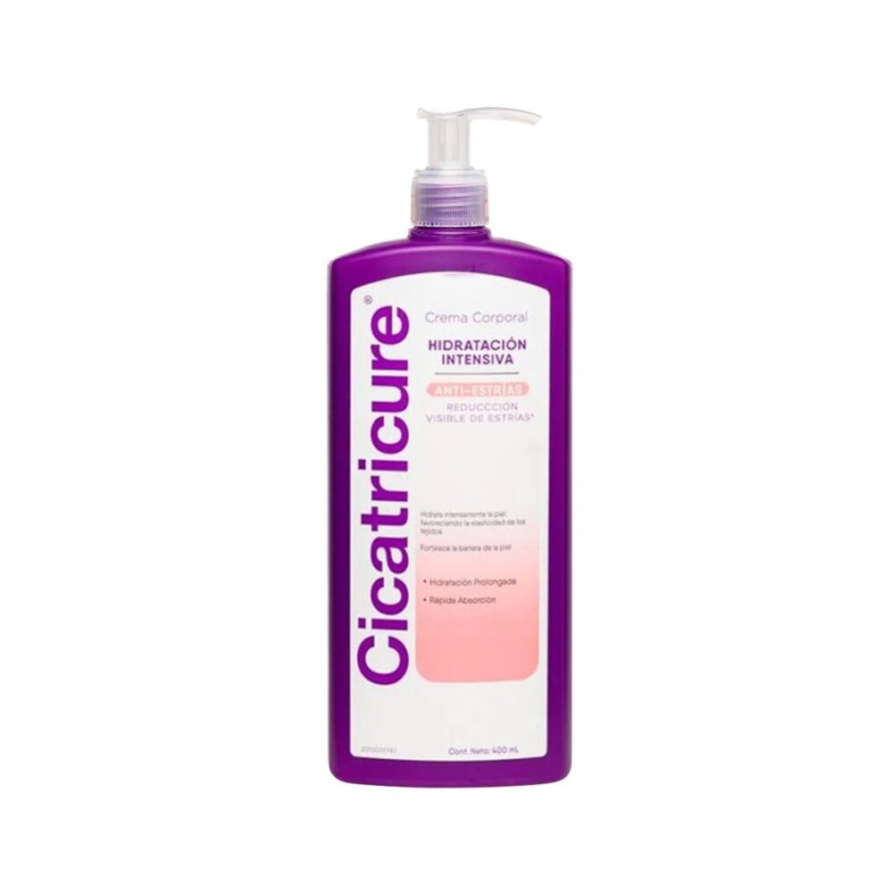 CICATRICURE CREMA ANTI-ESTRÍAS CORPORAL única