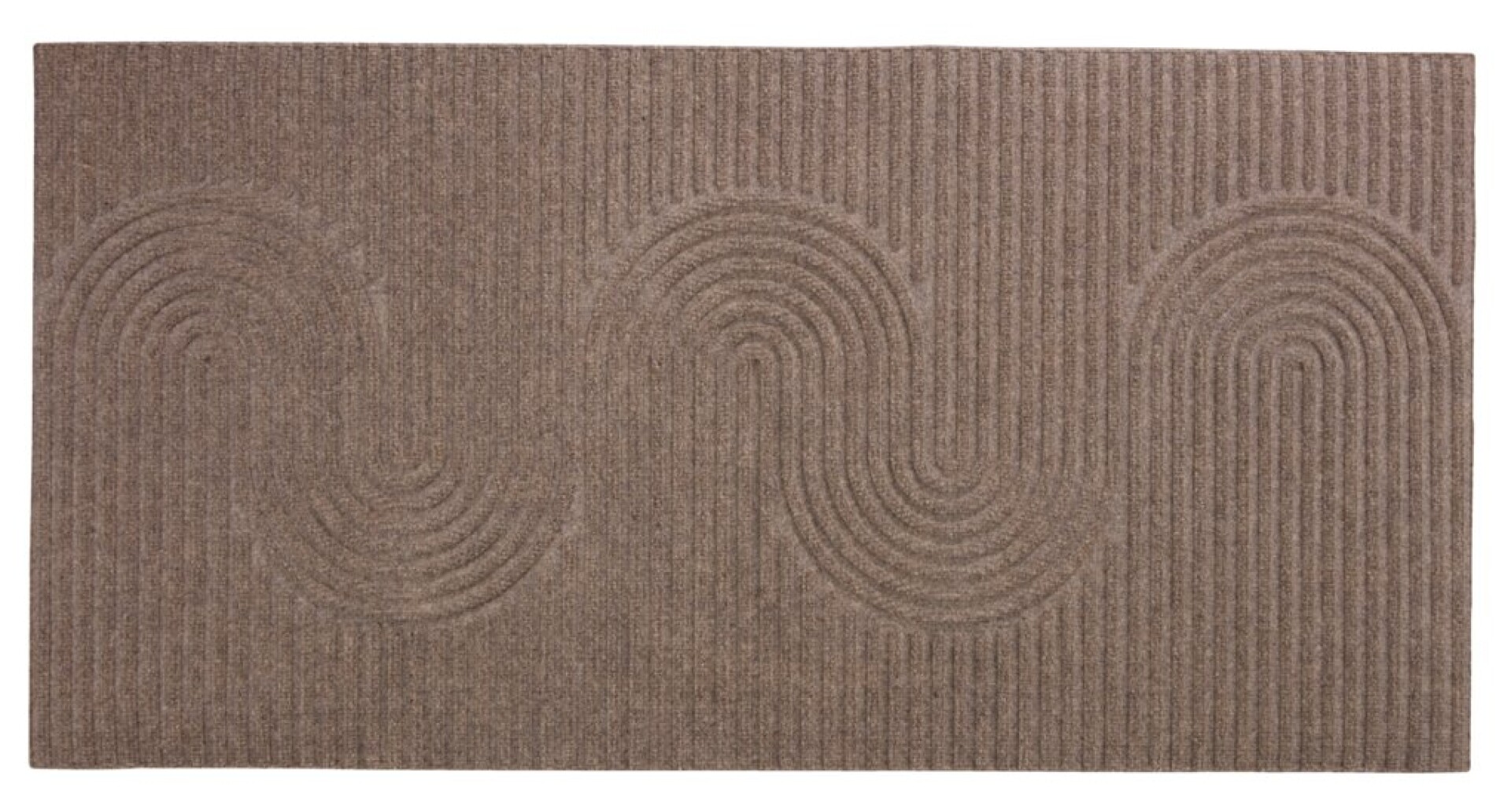 Felpudo SKOGFAKS 60x120x0,7 marrón/beige 