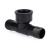 TEE CON ROSCA PLASTIDUCTO 1/2 Tee Con Rosca Plastiducto 1/2