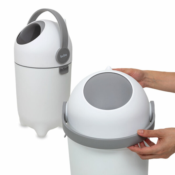 Papelera pañales BUBA anti olor blanco Papelera pañales BUBA anti olor blanco