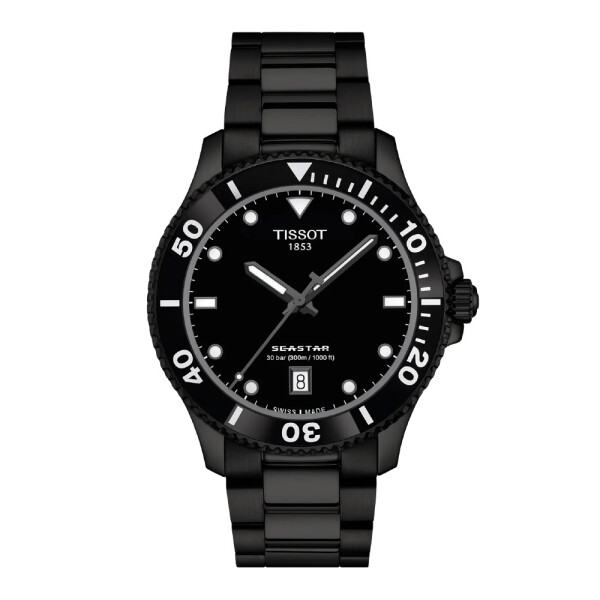 Reloj TISSOT Seastar 1000 40MM negro con esfera negra Reloj TISSOT Seastar 1000 40MM negro con esfera negra
