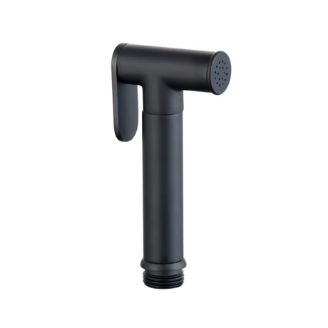 Ducha Higienica Negro Mate Redonda 000