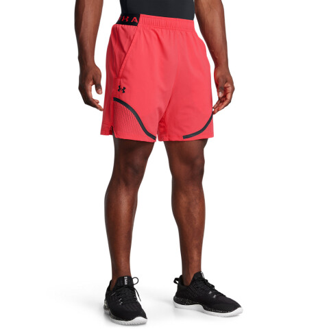 UA Vanish Woven 6in Grph Sts-RED RED-713