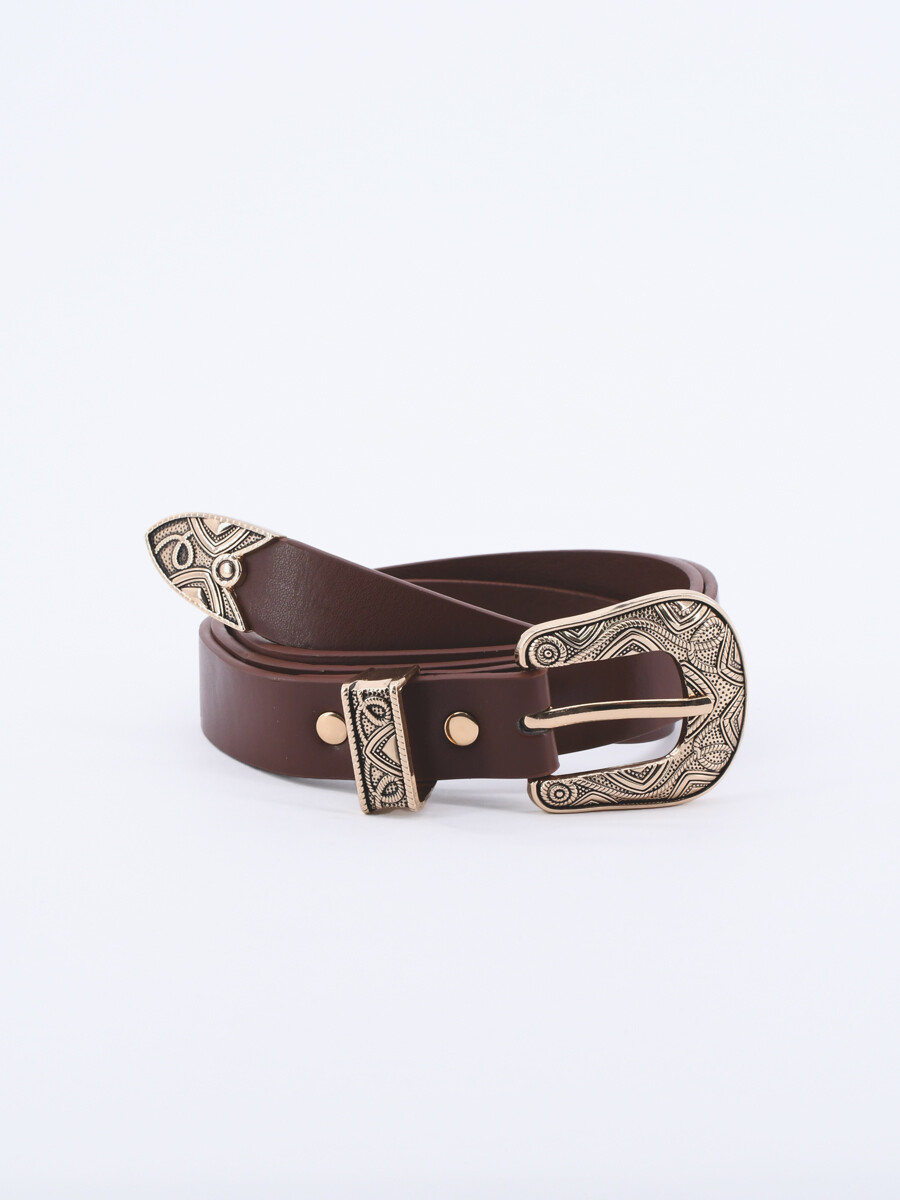 CINTO BARCELONA - MARRON 