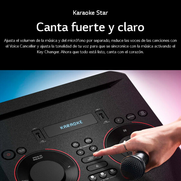 Parlante Torre De Sonido Lg Xboom Rnc5 PARLANTE LG RNC5