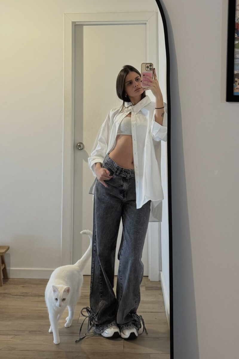 Camisa Lined BLANCO