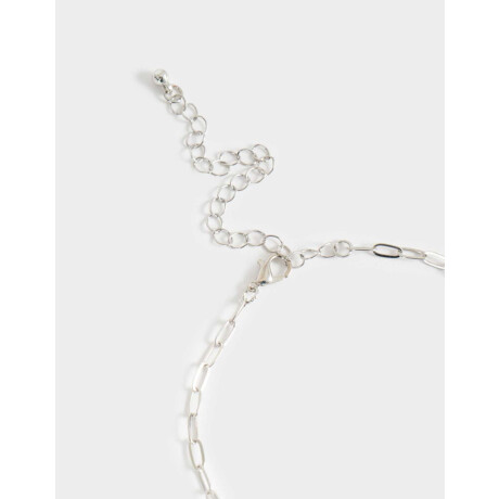 Collares Largo Multi Dijes Plateado