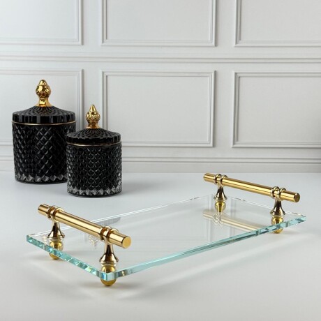 Bandeja Vidrio Rectangular Decorativa 30cm x 15cm Bandeja Vidrio Rectangular Decorativa 30cm x 15cm