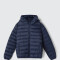 JAQUETA INFANTIL AZUL ESCURO