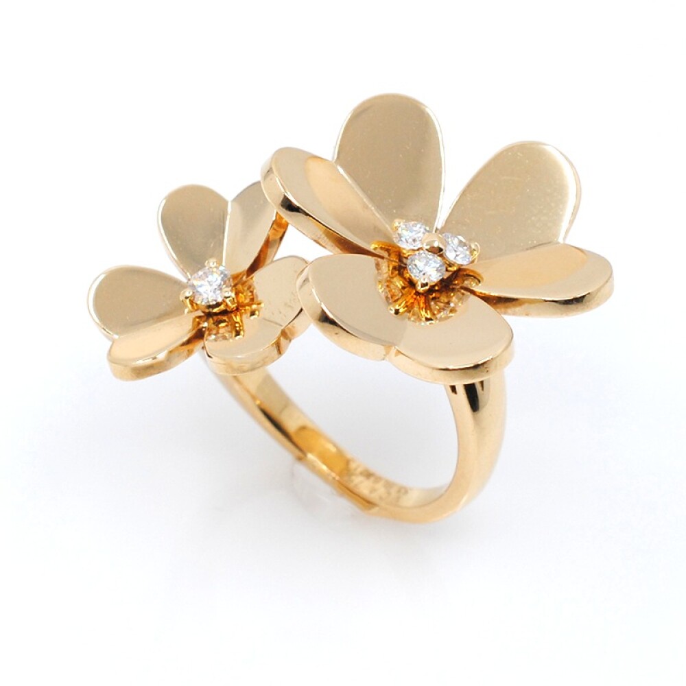 Van Cleef & Arpels Frivole Between the finger anillo en oro 18k y brillantes Van Cleef & Arpels Frivole Between the finger anillo en oro 18k y brillantes