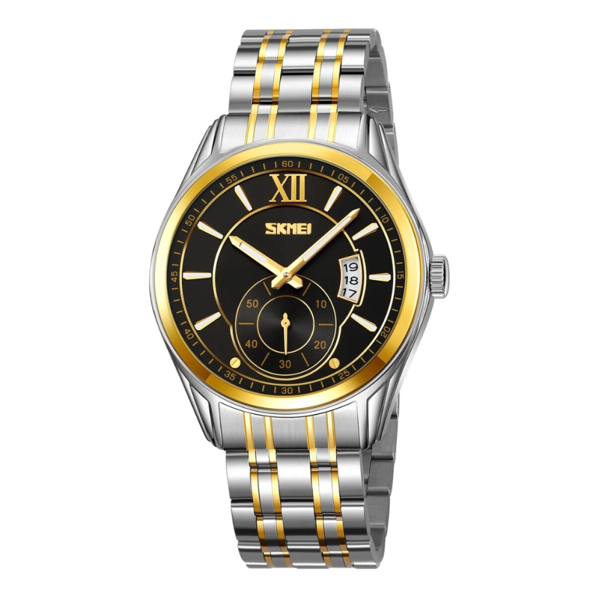 Reloj Skmei 9319tgdbk Para Hombre En Acero 