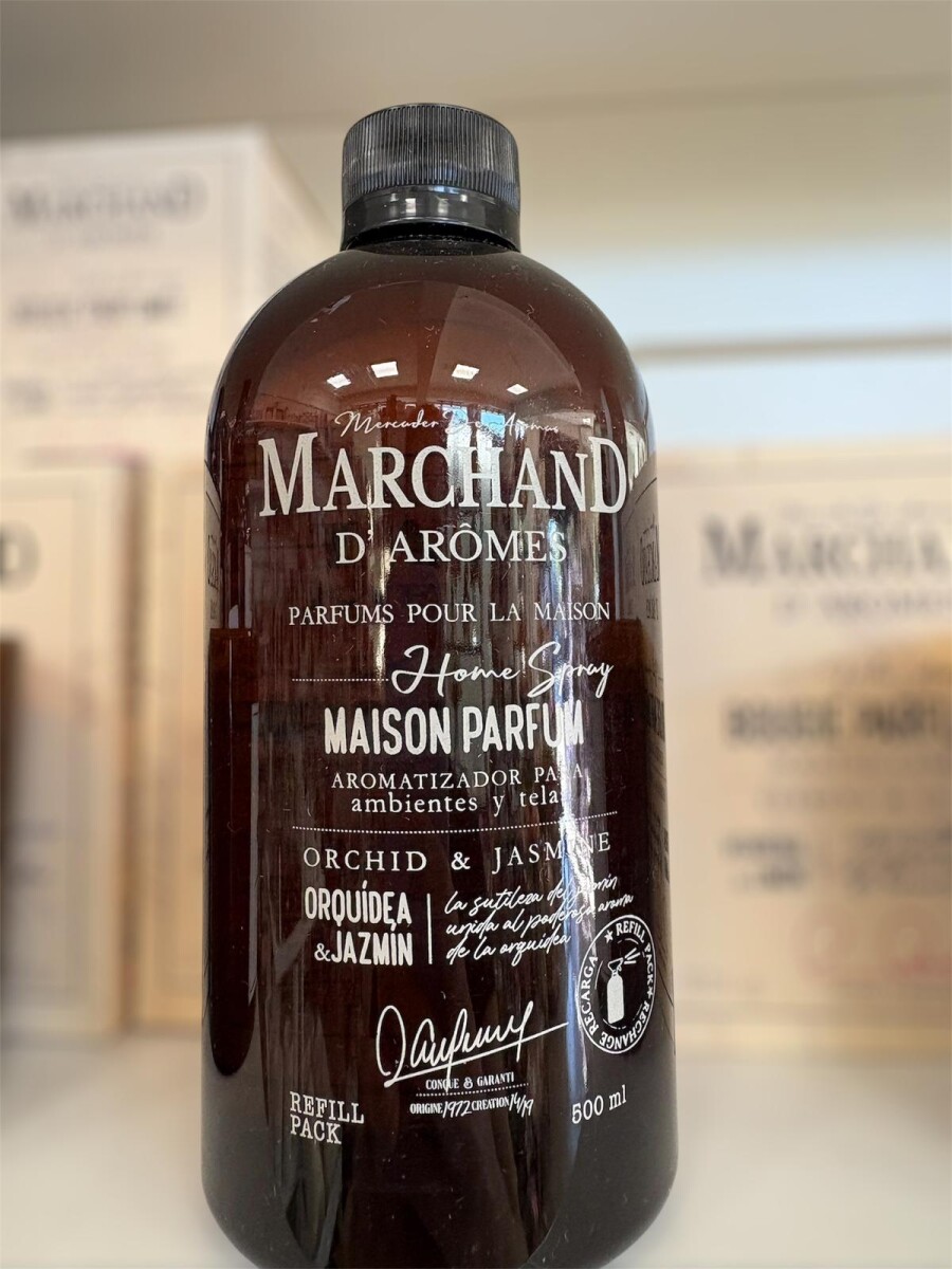 REFILL HOME SPRAY MARCHAND 500ML - ORQUIDEA & JAZMÍN 