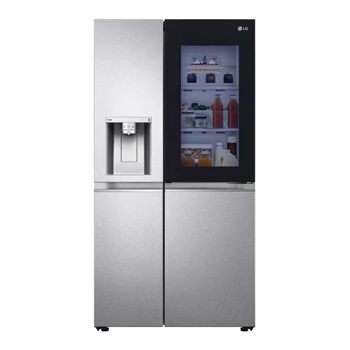 Heladera LG LS66XSC 637 Lts Inox con Dispenser 