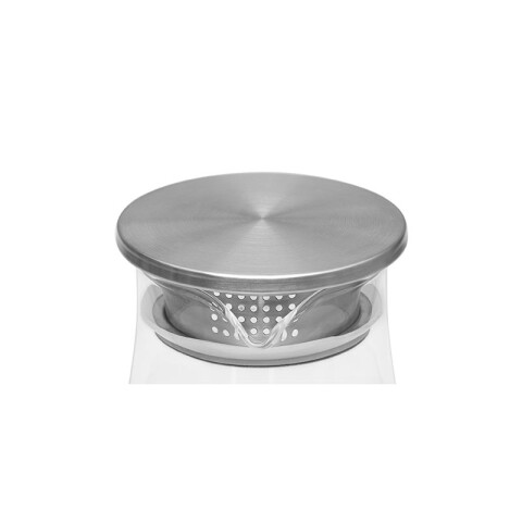 Jarra de vidrio 1,8 lt c/ tapa de acero inoxidable TF0380