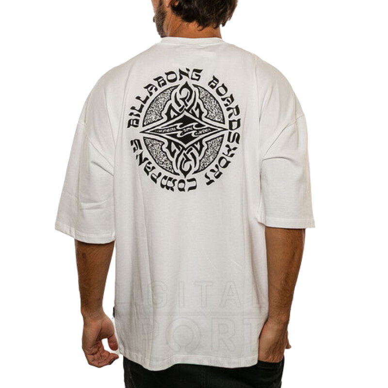 Remera Billabong Tribal - Blanco Remera Billabong Tribal - Blanco
