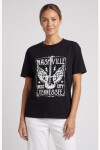 REMERA ESTAMPA NEGRO
