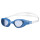 Lentes De Natacion Entrenamineto Unisex Adulto Arena The One Goggles Transparente, Blanco y Azul