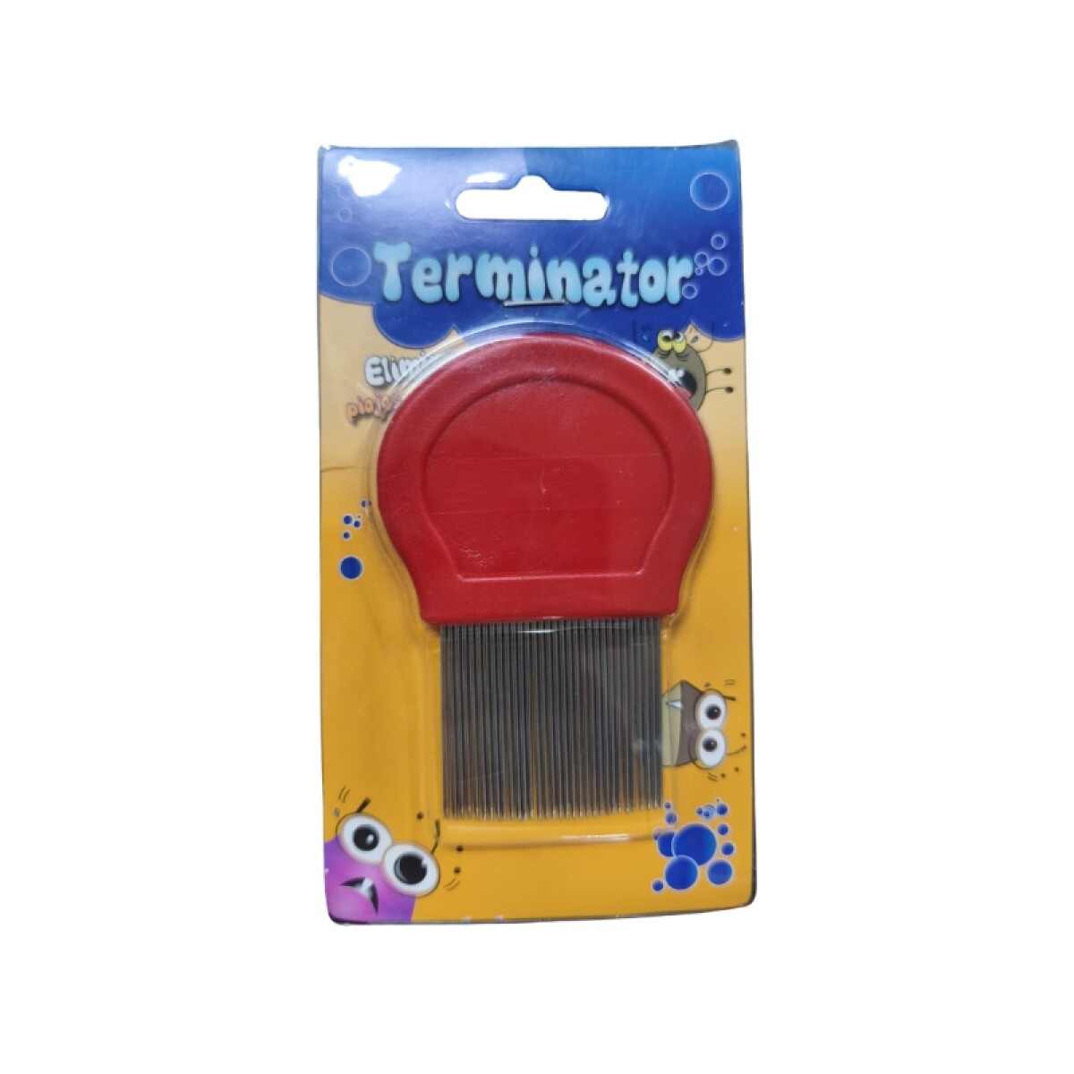 Terminator peine fino para piojos y liendres 