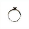 Anillo Halo-Plata y Oro-Piedra Zirconia-AN5444 conpiedra