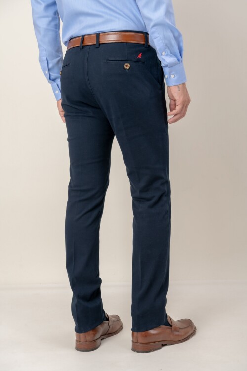Pantalón Cotton Twill Azul marino