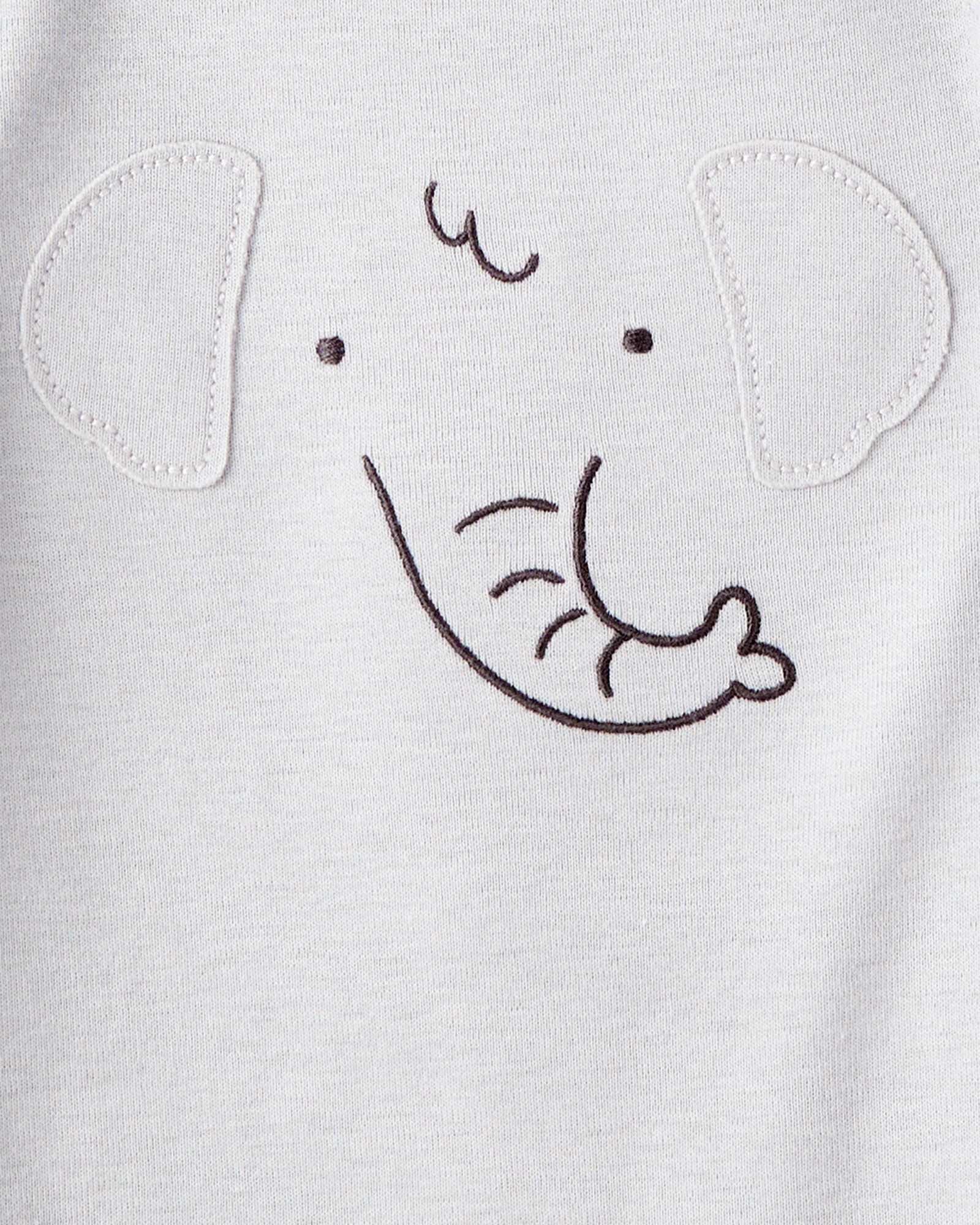 Pack cinco bodies de algodón, diseño animales Sin color