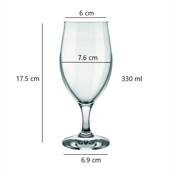 Copa Cerveza Windsor 300ml x12 Nadir Copa Cerveza Windsor 300ml x12 Nadir