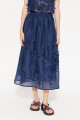 POLLERA TROPEZ Azul Marino