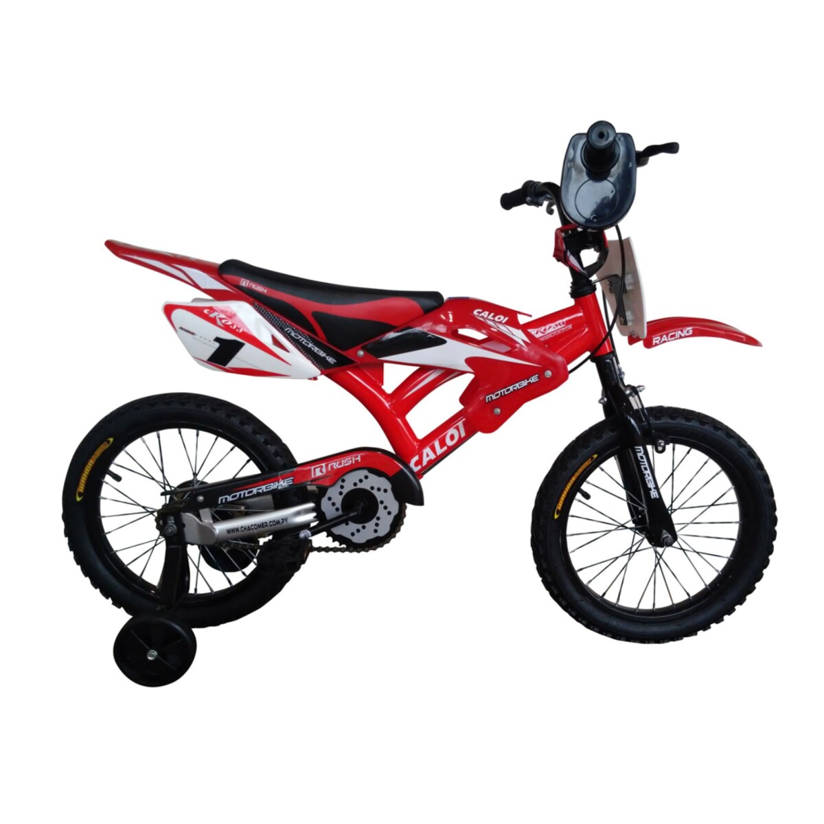 Bicimoto Caloi Aro 16" Azul - Rojo 