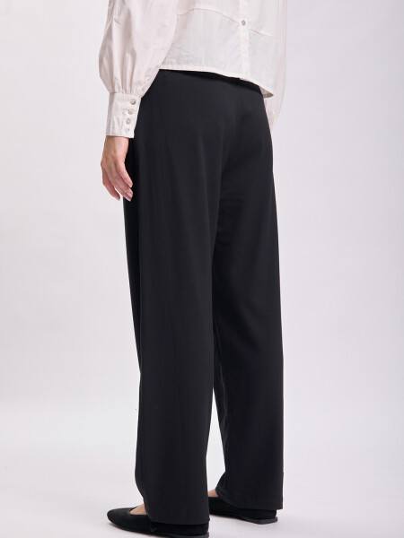 Pantalón vestir carrot Negro