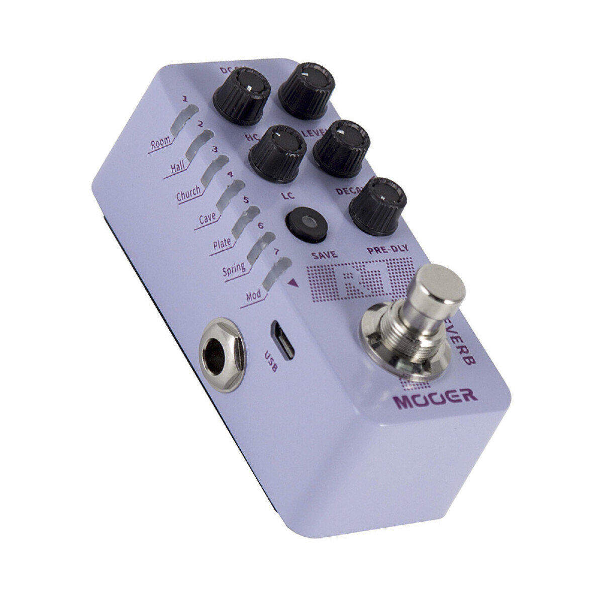 PEDAL EFECTOS MOOER R7 REVERB 