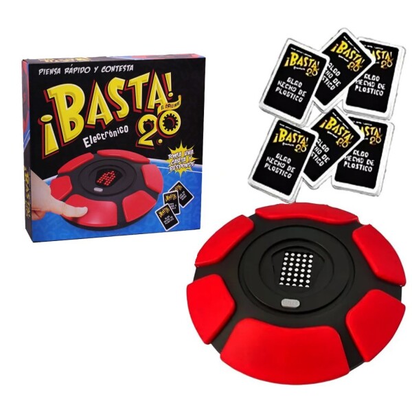 Juego De Mesa Basta Electronico 2.0 Piensa Rapido Español Ax Juego De Mesa Basta Electronico 2.0 Piensa Rapido Español Ax